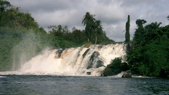 Lobé-Wasserfall in Kamerun