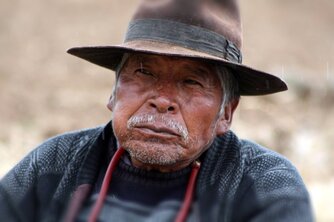 Mann aus dem Hochland