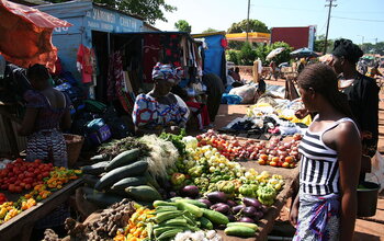 Markt in Banfora, Burkina Faso