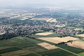 Bremen von oben mit Mahndorfer See