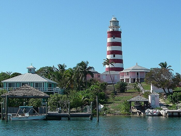 Leuchturm auf den Bahamas