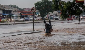 Ghana Hochwasser