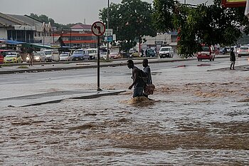 Ghana Hochwasser