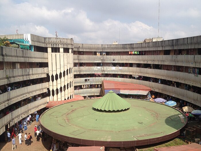 Markt in Yaounde Markt in Yaounde
