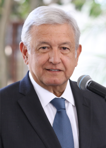 Präsident von Mexiko Andrés Manuel López Obrador 