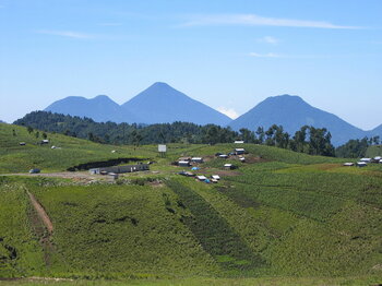Hochland in Guatemala