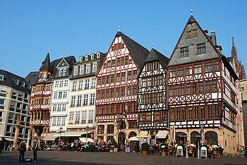 Fachwerkhäuser in Frankfurt