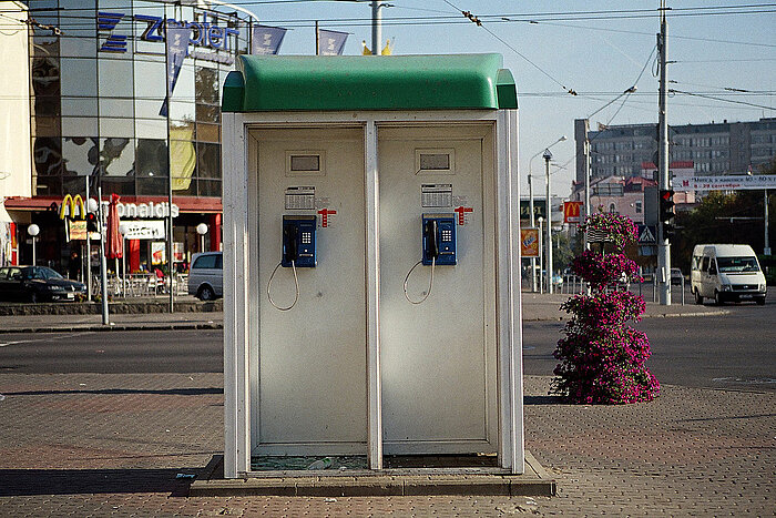 Telefonzellen in Minsk