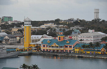 Kreuzfahrtterminal in Nassau, Bahamas