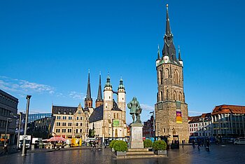 Marktplatz von Halle Saale