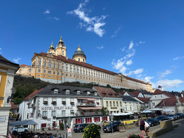 Melk mit Marktplatz