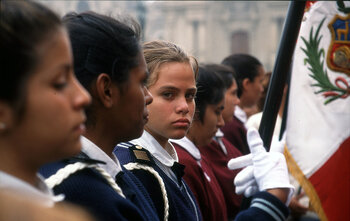 Schule in Peru