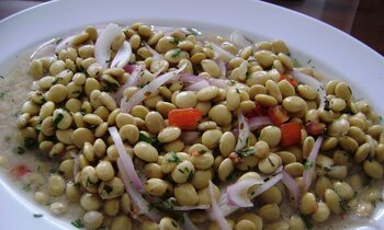 Typisches Essen in Ecuador: Ceviche de Chochos