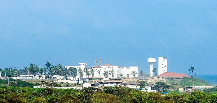 Christiansborg in Accra