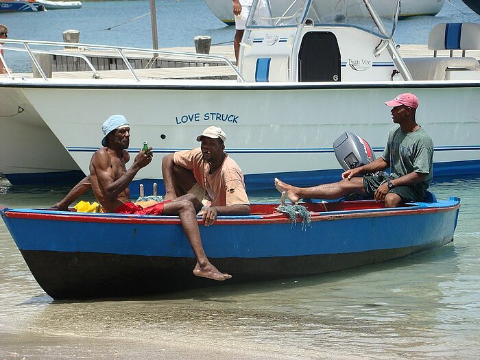 Fischer in Bequia