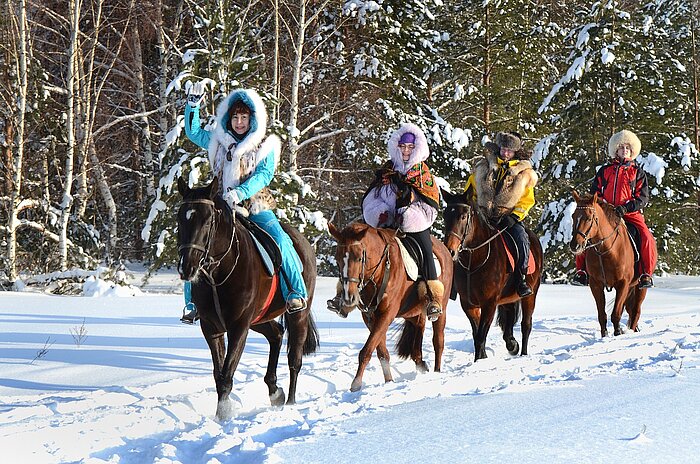 Ausritt in Russland