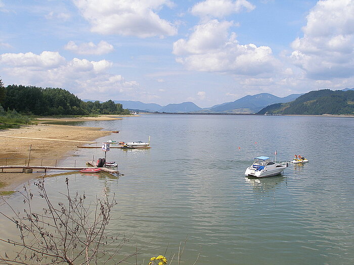 Liptauer Stausee in Tschechien