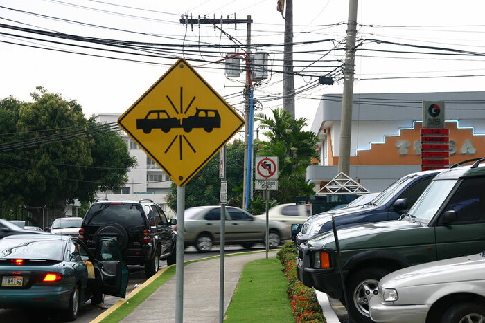 Hauptverkehrszeit in Panama-Stadt