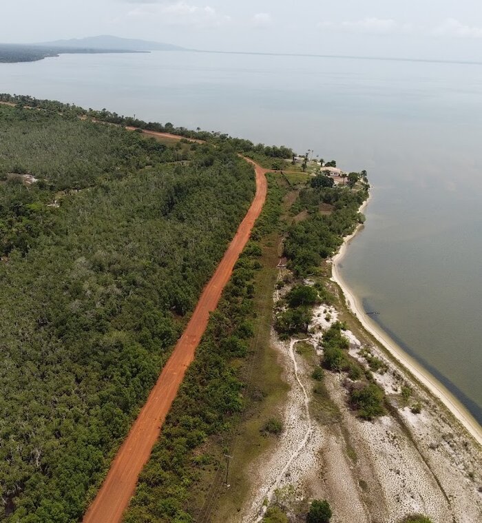 Piso-See (Lake Piso) in Liberia