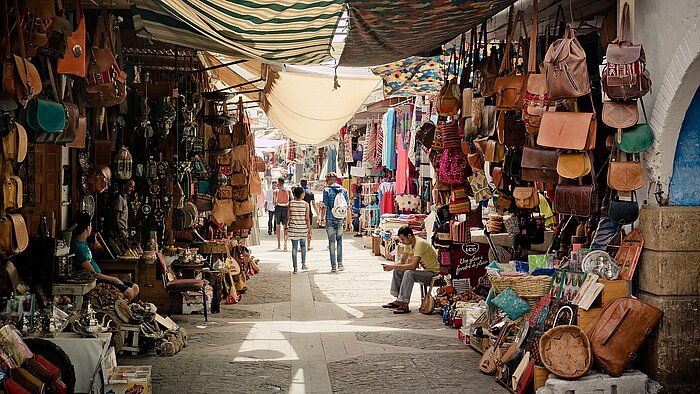 Souk in Rabat