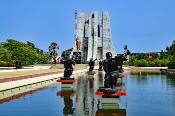 Sehenswürdigkeiten in Accra