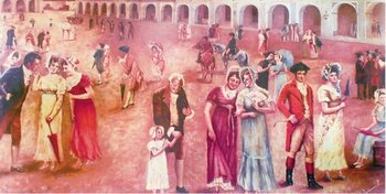 Freude über die Unabhängigkeit 1821