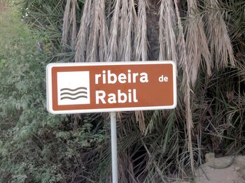 Portugiesisches Schild in Boa Vista, Kapverden