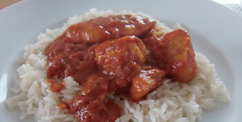 Moambe Huhn Moambe aus der Republik Kongo