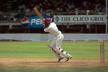 Cricketspieler Brian Lara aus Trinidad und Tobago