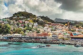 Wolken über Grenada