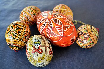 Pysanky aus der Ukraine