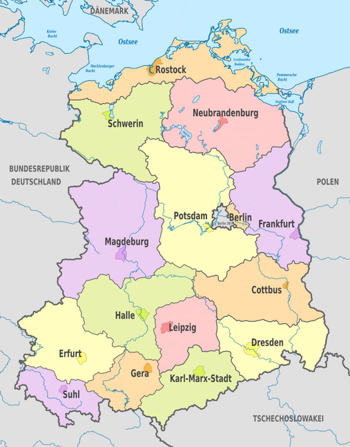 Sachsen-Anhalt zu DDR-Zeiten