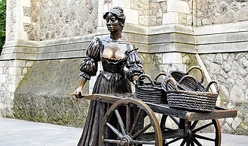 Statue von Molly Malone