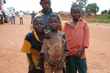 Jungen im Tschad