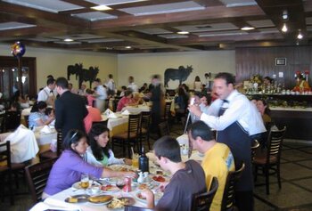Essen in Brasilien: Churrascaria in Sao Paolo