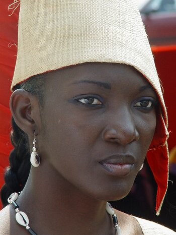 Frau aus der Republik Kongo