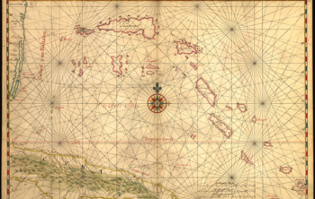 Bahamas: historische Karte