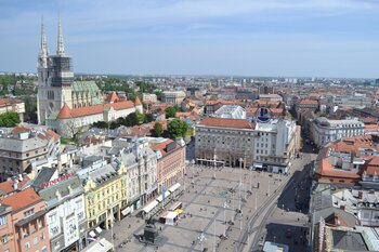 Zagreb, Ban-Jelačić-Platz