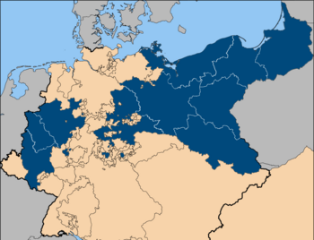 Karte Preußen 1818