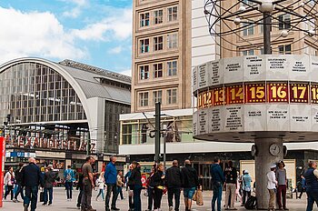 Touristen in Berlin