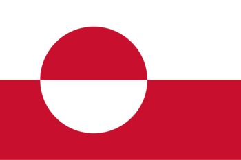 Grönland Flagge