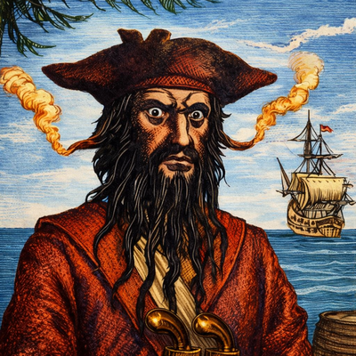 Pirat Blackbeard