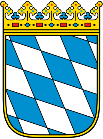 Kleines bayerisches Staatswappen