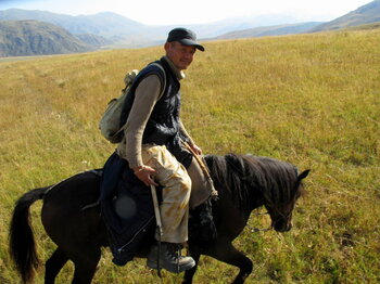 Reiter in Kirgisistan