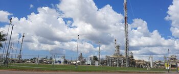 Erdöl aus Suriname wird hier verarbeitet