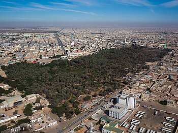 Nouakchott aus der Luft