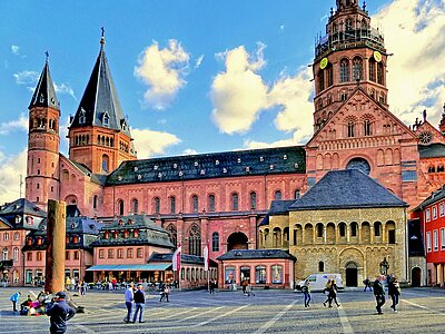 Der Dom in Mainz