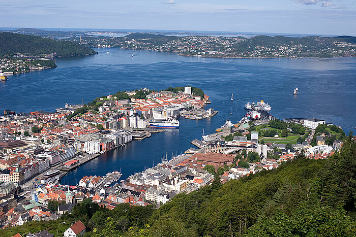 Bergen in Norwegen