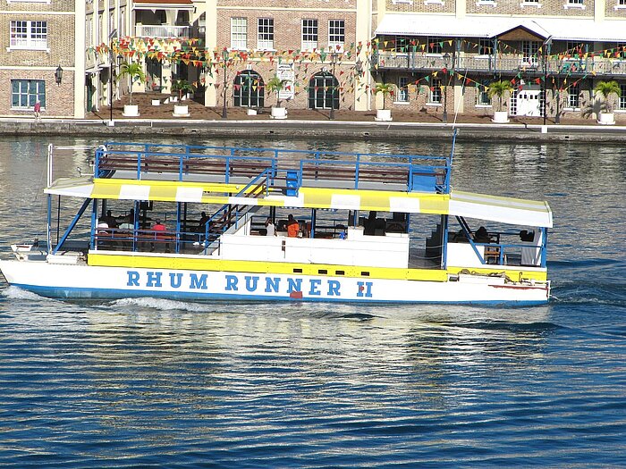 Ausflugsboot in Grenada