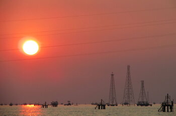 Erdölvorkommen in Venezuela am Maracaibosee